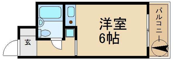 野江駅 徒歩4分 2階の物件間取画像